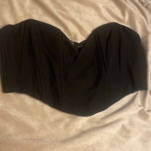 White fox bustier top New with tags in perfect condition